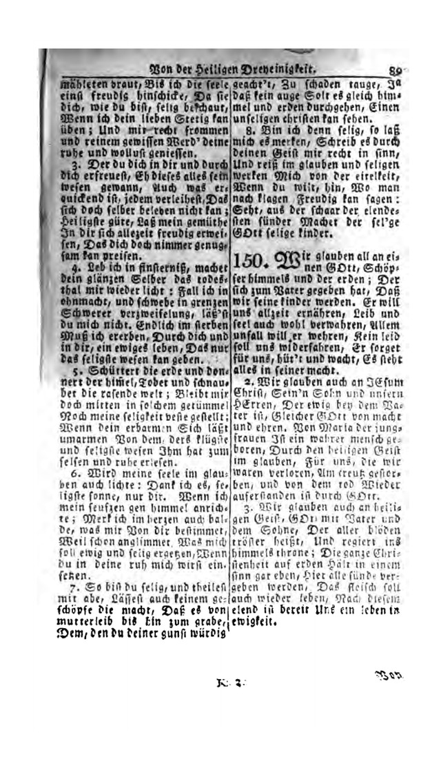 Erbauliche Lieder-Sammlung: zum gottestdienstlichen Gebrauch in den Vereinigten Evangelische-Lutherischen Gemeinen in Pennsylvanien und den benachbarten Staaten (Die Achte verm. ... Aufl.) page 85