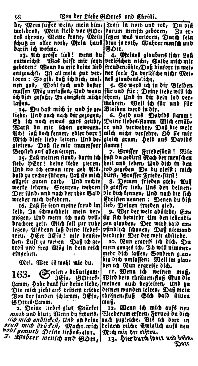 Erbauliche Lieder-Sammlung: zum gottestdienstlichen Gebrauch in den Vereinigten Evangelische-Lutherischen Gemeinen in Pennsylvanien und den benachbarten Staaten (Die Achte verm. ... Aufl.) page 94