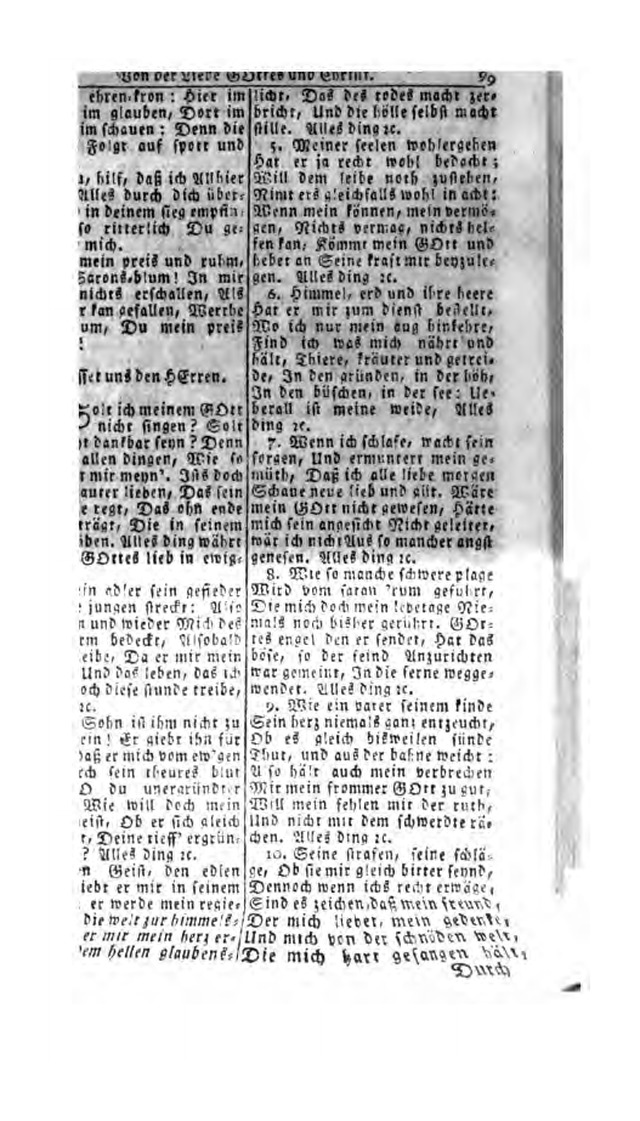 Erbauliche Lieder-Sammlung: zum gottestdienstlichen Gebrauch in den Vereinigten Evangelische-Lutherischen Gemeinen in Pennsylvanien und den benachbarten Staaten (Die Achte verm. ... Aufl.) page 95