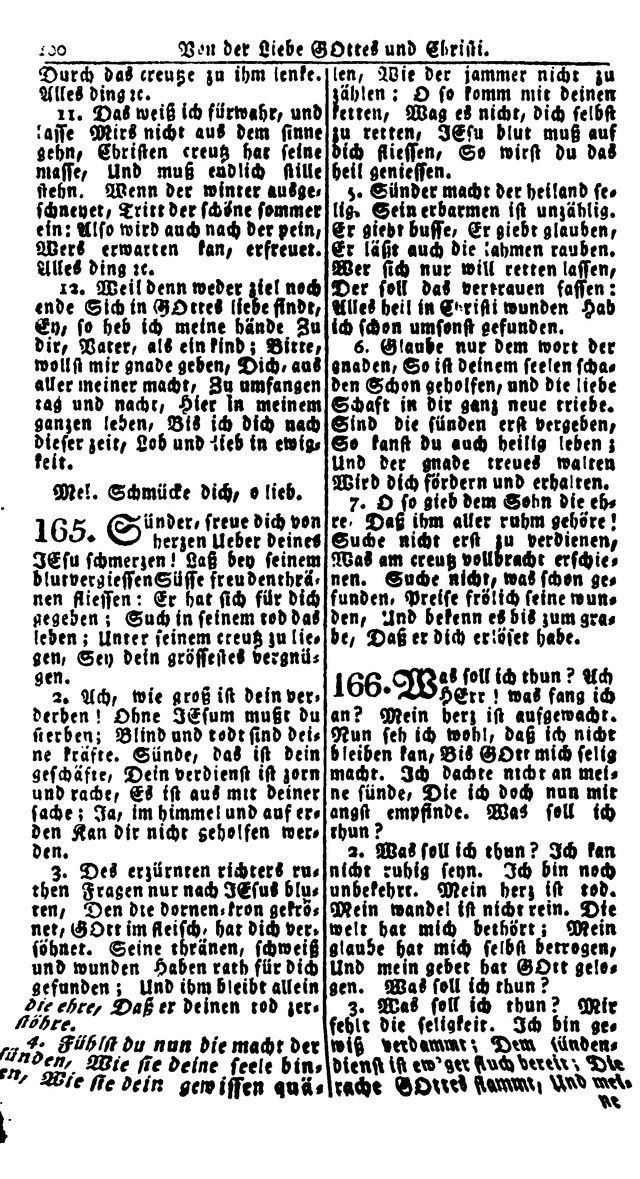 Erbauliche Lieder-Sammlung: zum gottestdienstlichen Gebrauch in den Vereinigten Evangelische-Lutherischen Gemeinen in Pennsylvanien und den benachbarten Staaten (Die Achte verm. ... Aufl.) page 96