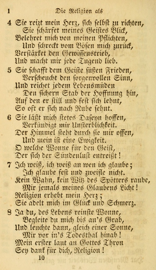 Evangelische Lieder-Sammlung: genommen aus der Liedersammlung und dem Gemeinschaftlichen Gesangbuch in den evanglischen Gemeinen page 10