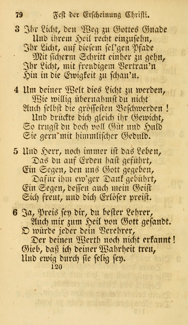 Evangelische Lieder-Sammlung: genommen aus der Liedersammlung und dem Gemeinschaftlichen Gesangbuch in den evanglischen Gemeinen page 120