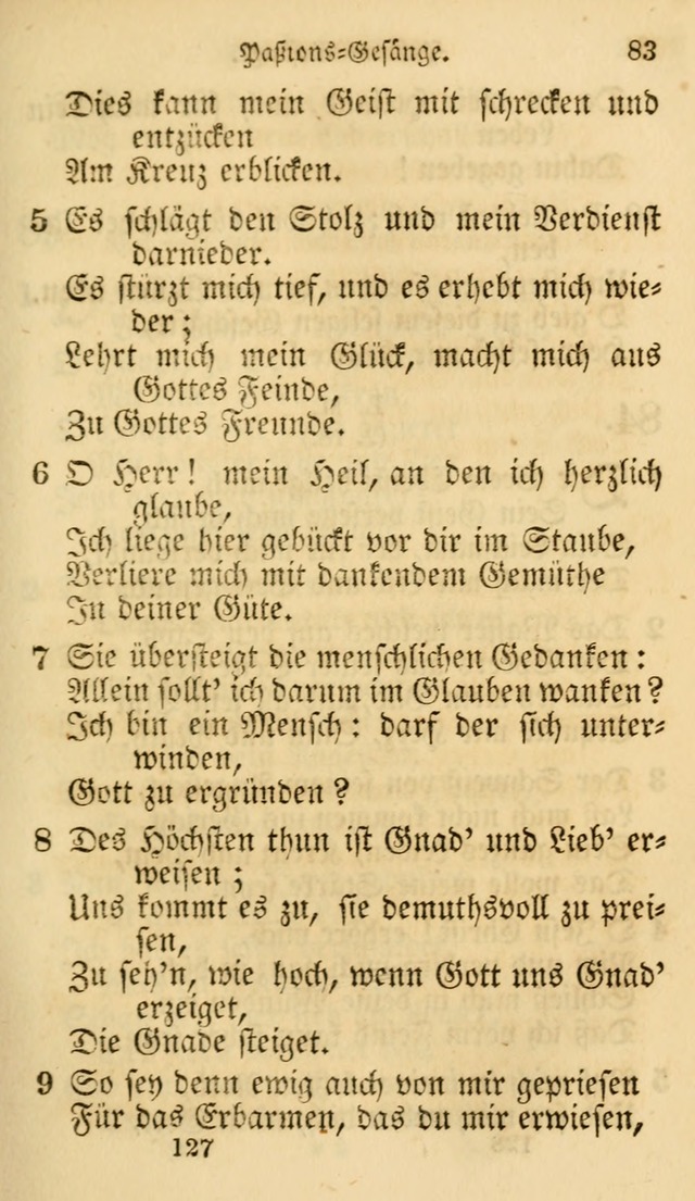 Evangelische Lieder-Sammlung: genommen aus der Liedersammlung und dem Gemeinschaftlichen Gesangbuch in den evanglischen Gemeinen page 127