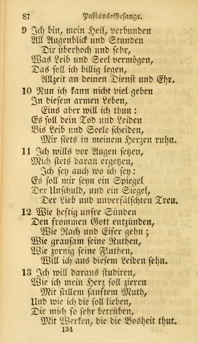 Evangelische Lieder-Sammlung: genommen aus der Liedersammlung und dem Gemeinschaftlichen Gesangbuch in den evanglischen Gemeinen page 134