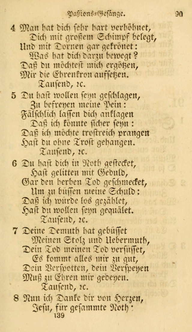 Evangelische Lieder-Sammlung: genommen aus der Liedersammlung und dem Gemeinschaftlichen Gesangbuch in den evanglischen Gemeinen page 139