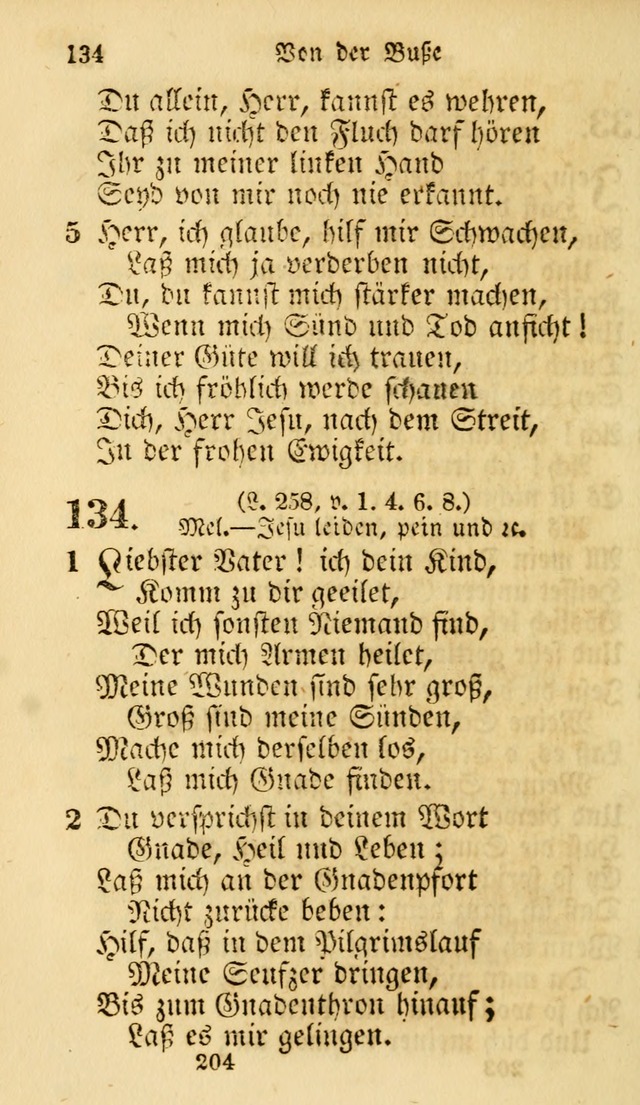 Evangelische Lieder-Sammlung: genommen aus der Liedersammlung und dem Gemeinschaftlichen Gesangbuch in den evanglischen Gemeinen page 204