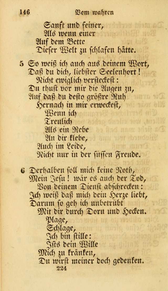 Evangelische Lieder-Sammlung: genommen aus der Liedersammlung und dem Gemeinschaftlichen Gesangbuch in den evanglischen Gemeinen page 224