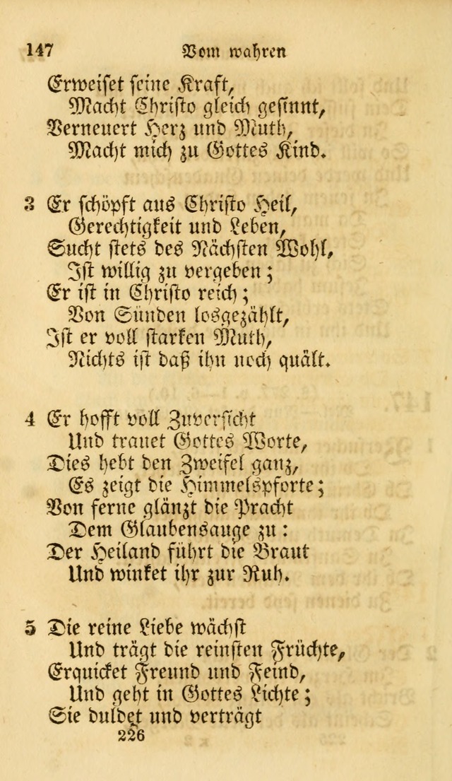 Evangelische Lieder-Sammlung: genommen aus der Liedersammlung und dem Gemeinschaftlichen Gesangbuch in den evanglischen Gemeinen page 226