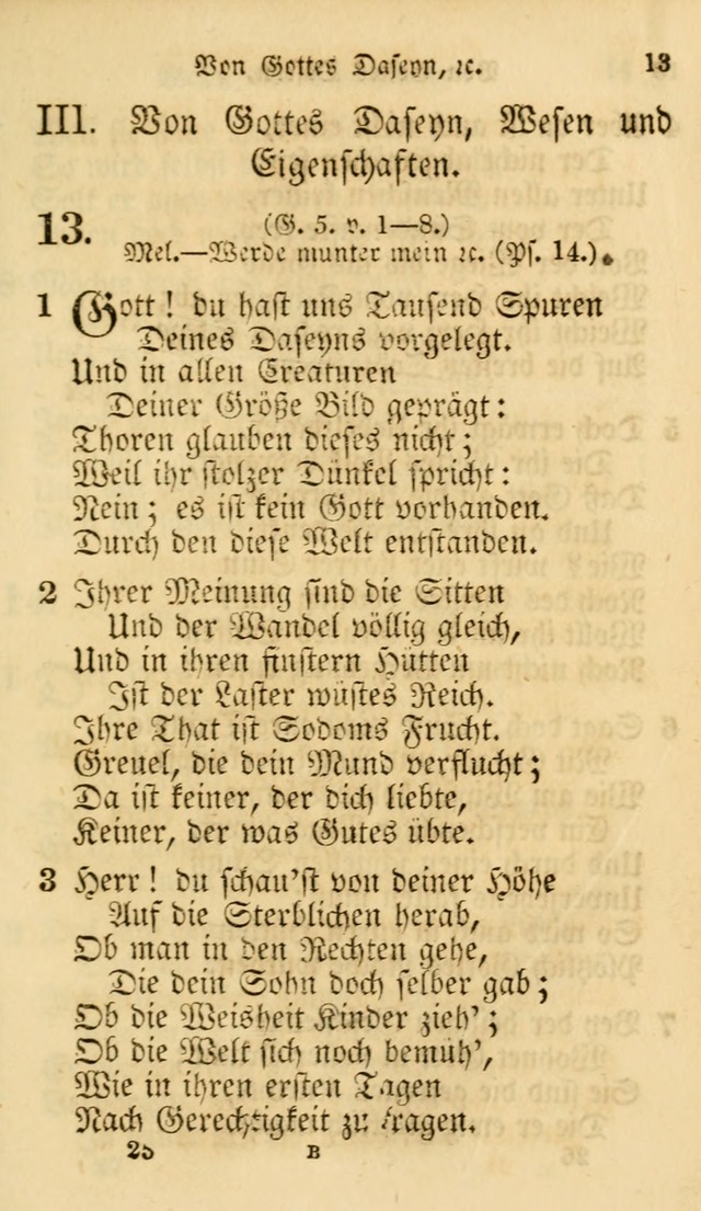 Evangelische Lieder-Sammlung: genommen aus der Liedersammlung und dem Gemeinschaftlichen Gesangbuch in den evanglischen Gemeinen page 25