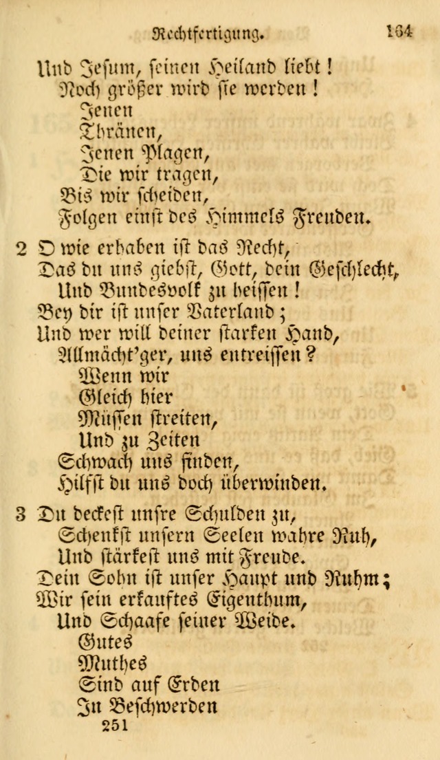 Evangelische Lieder-Sammlung: genommen aus der Liedersammlung und dem Gemeinschaftlichen Gesangbuch in den evanglischen Gemeinen page 251