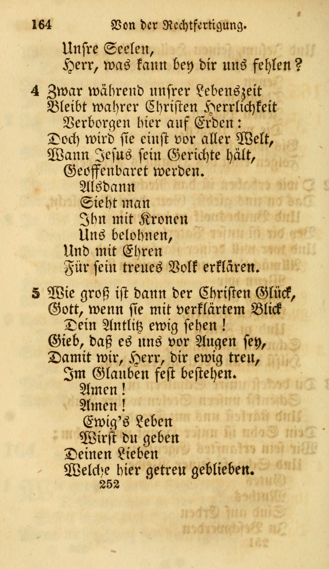 Evangelische Lieder-Sammlung: genommen aus der Liedersammlung und dem Gemeinschaftlichen Gesangbuch in den evanglischen Gemeinen page 252