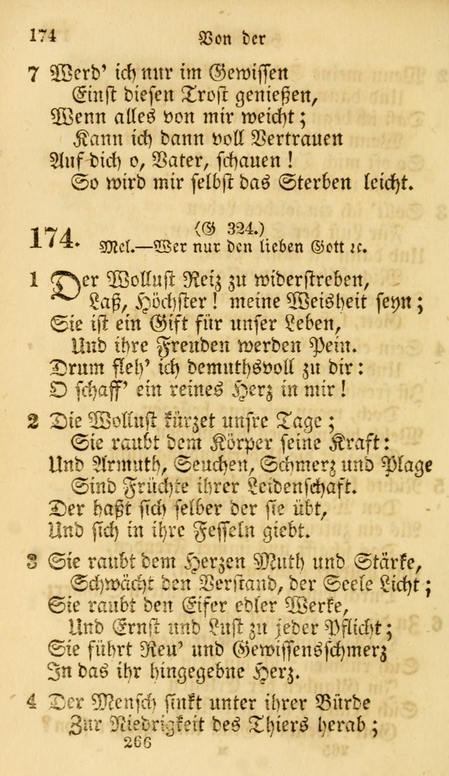 Evangelische Lieder-Sammlung: genommen aus der Liedersammlung und dem Gemeinschaftlichen Gesangbuch in den evanglischen Gemeinen page 266