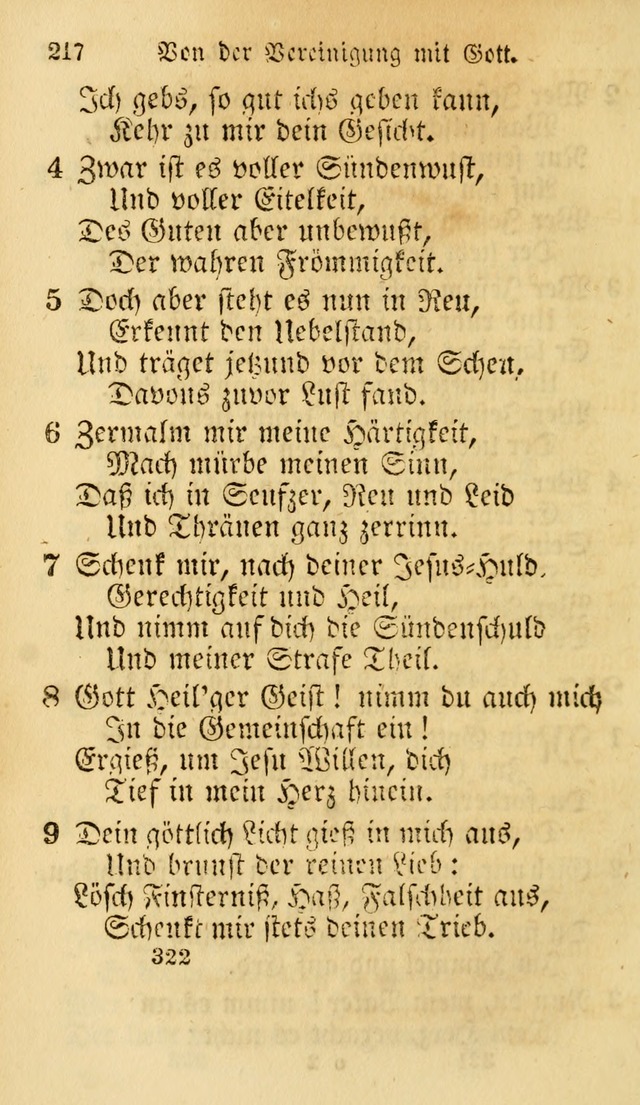 Evangelische Lieder-Sammlung: genommen aus der Liedersammlung und dem Gemeinschaftlichen Gesangbuch in den evanglischen Gemeinen page 322