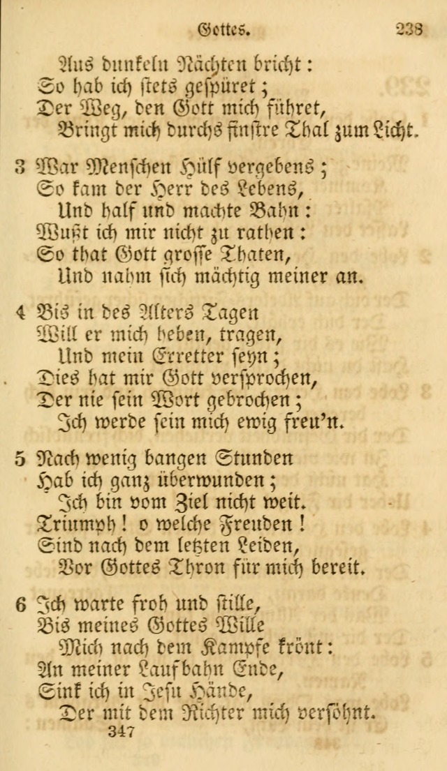 Evangelische Lieder-Sammlung: genommen aus der Liedersammlung und dem Gemeinschaftlichen Gesangbuch in den evanglischen Gemeinen page 347