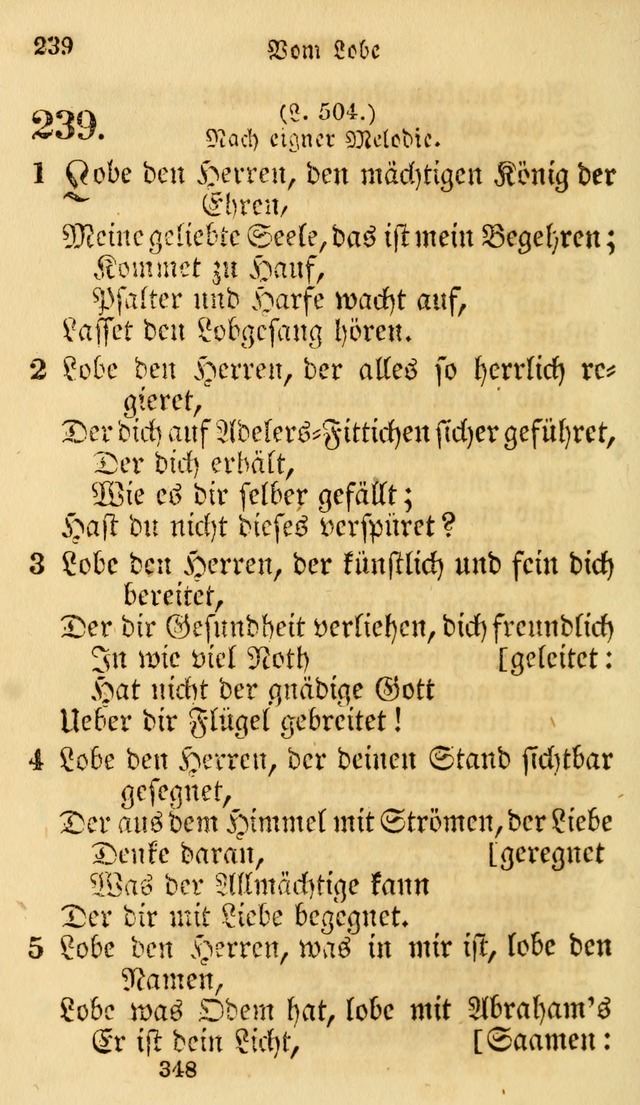 Evangelische Lieder-Sammlung: genommen aus der Liedersammlung und dem Gemeinschaftlichen Gesangbuch in den evanglischen Gemeinen page 348