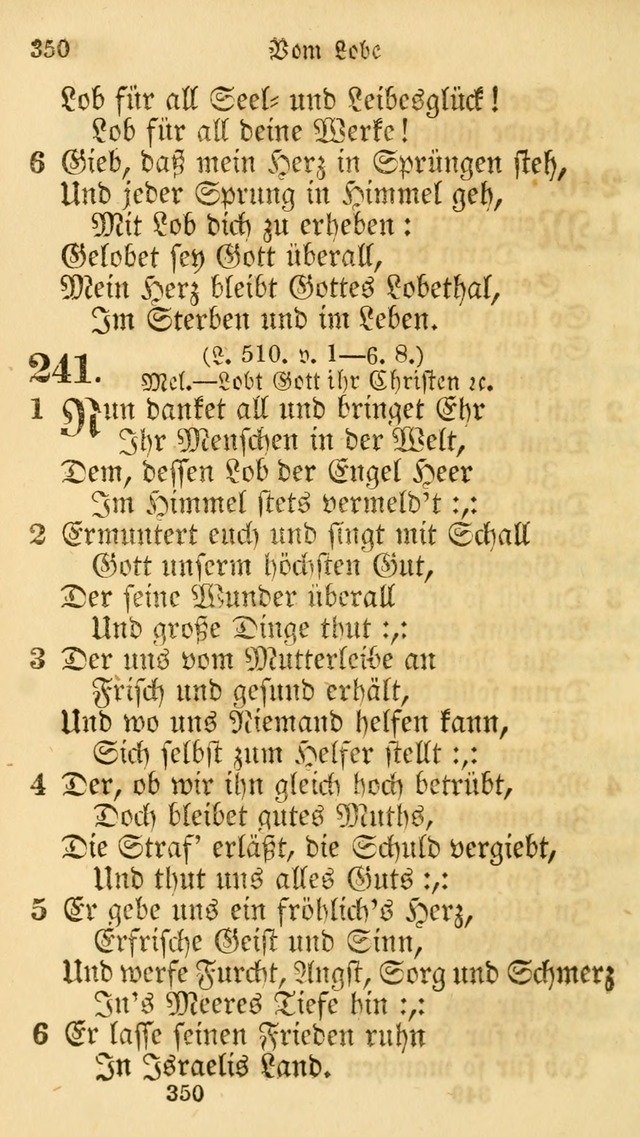 Evangelische Lieder-Sammlung: genommen aus der Liedersammlung und dem Gemeinschaftlichen Gesangbuch in den evanglischen Gemeinen page 350