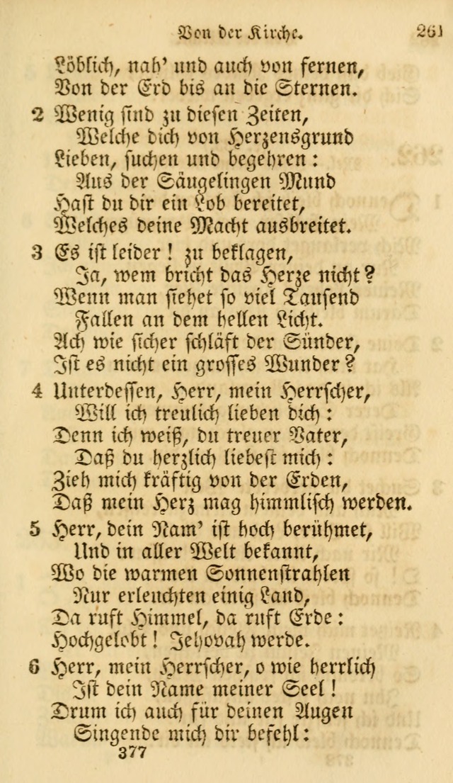 Evangelische Lieder-Sammlung: genommen aus der Liedersammlung und dem Gemeinschaftlichen Gesangbuch in den evanglischen Gemeinen page 377