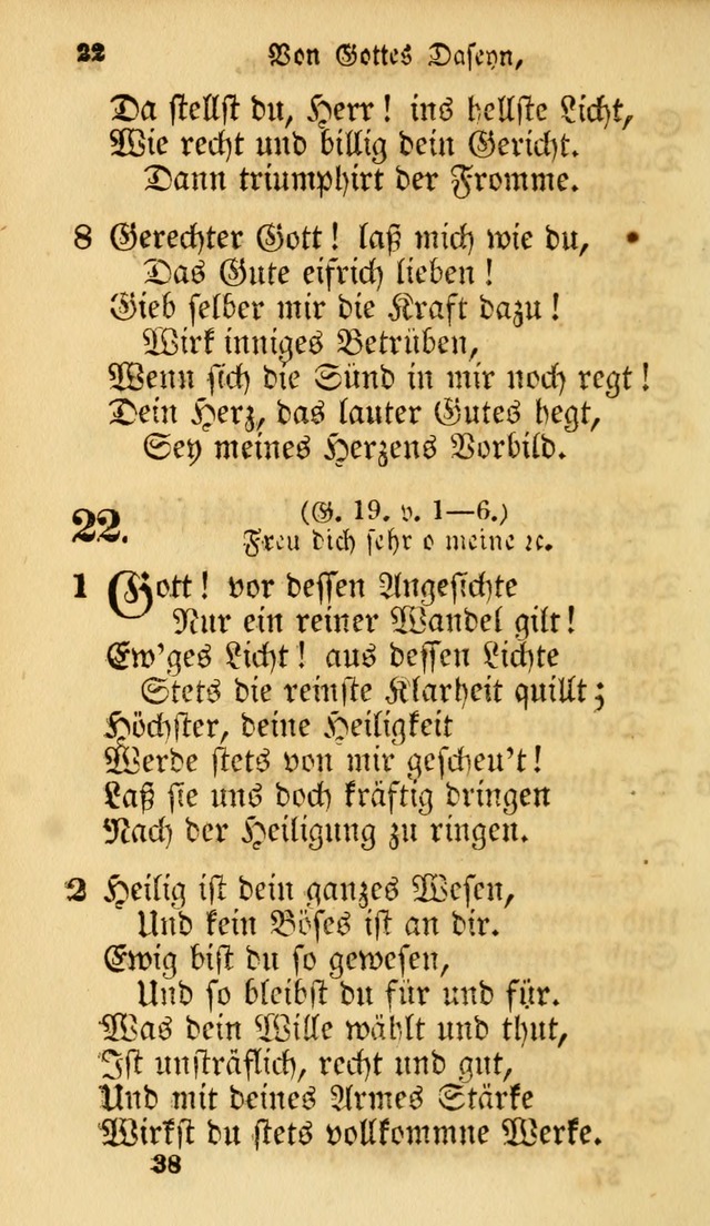 Evangelische Lieder-Sammlung: genommen aus der Liedersammlung und dem Gemeinschaftlichen Gesangbuch in den evanglischen Gemeinen page 38