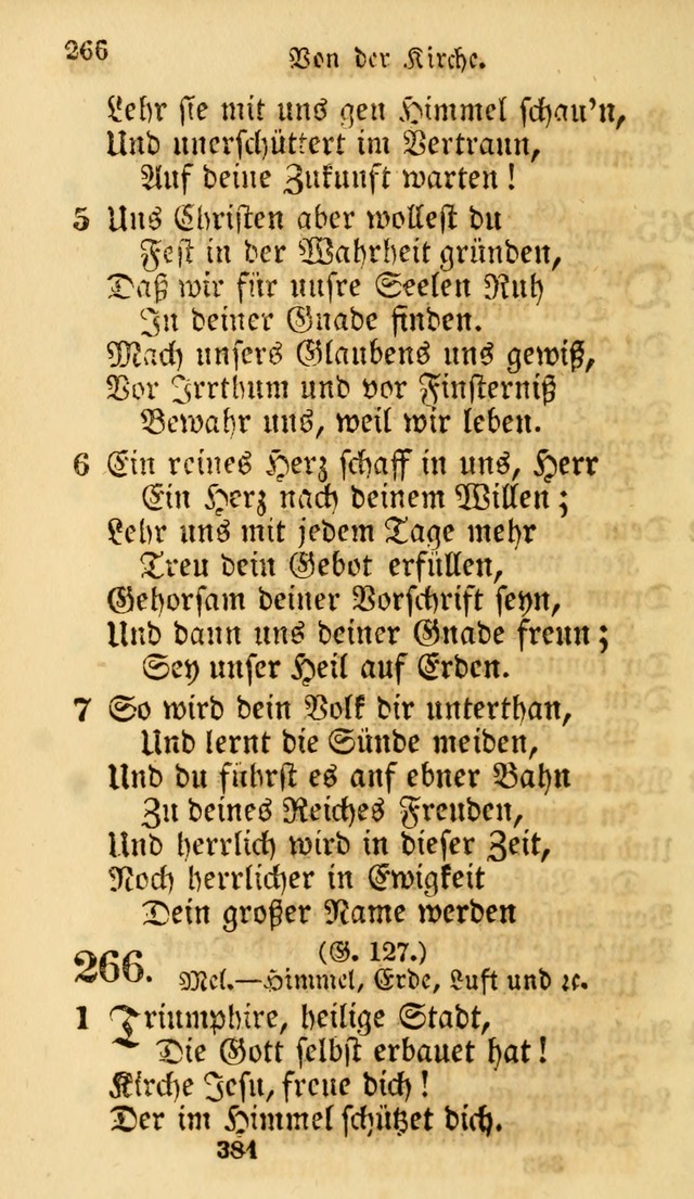 Evangelische Lieder-Sammlung: genommen aus der Liedersammlung und dem Gemeinschaftlichen Gesangbuch in den evanglischen Gemeinen page 384