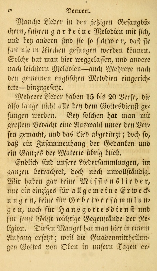 Evangelische Lieder-Sammlung: genommen aus der Liedersammlung und dem Gemeinschaftlichen Gesangbuch in den evanglischen Gemeinen page 4