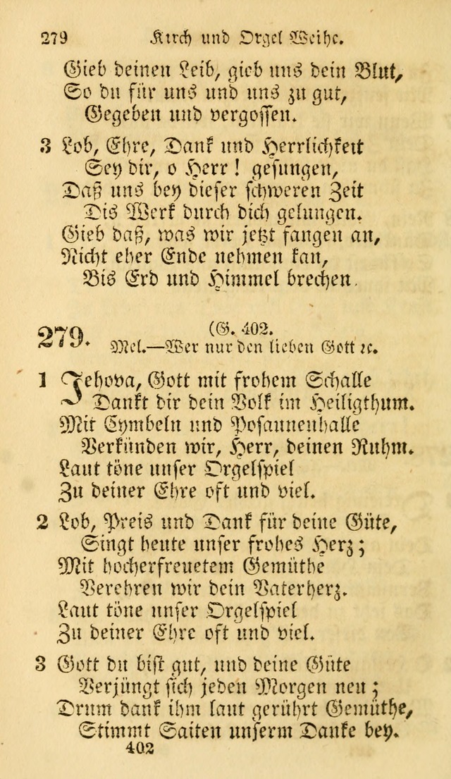 Evangelische Lieder-Sammlung: genommen aus der Liedersammlung und dem Gemeinschaftlichen Gesangbuch in den evanglischen Gemeinen page 402