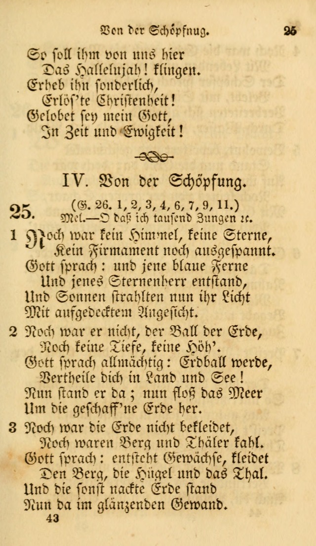 Evangelische Lieder-Sammlung: genommen aus der Liedersammlung und dem Gemeinschaftlichen Gesangbuch in den evanglischen Gemeinen page 43