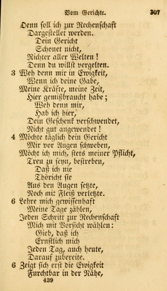 Evangelische Lieder-Sammlung: genommen aus der Liedersammlung und dem Gemeinschaftlichen Gesangbuch in den evanglischen Gemeinen page 439