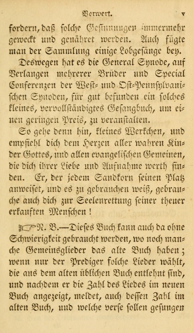 Evangelische Lieder-Sammlung: genommen aus der Liedersammlung und dem Gemeinschaftlichen Gesangbuch in den evanglischen Gemeinen page 5