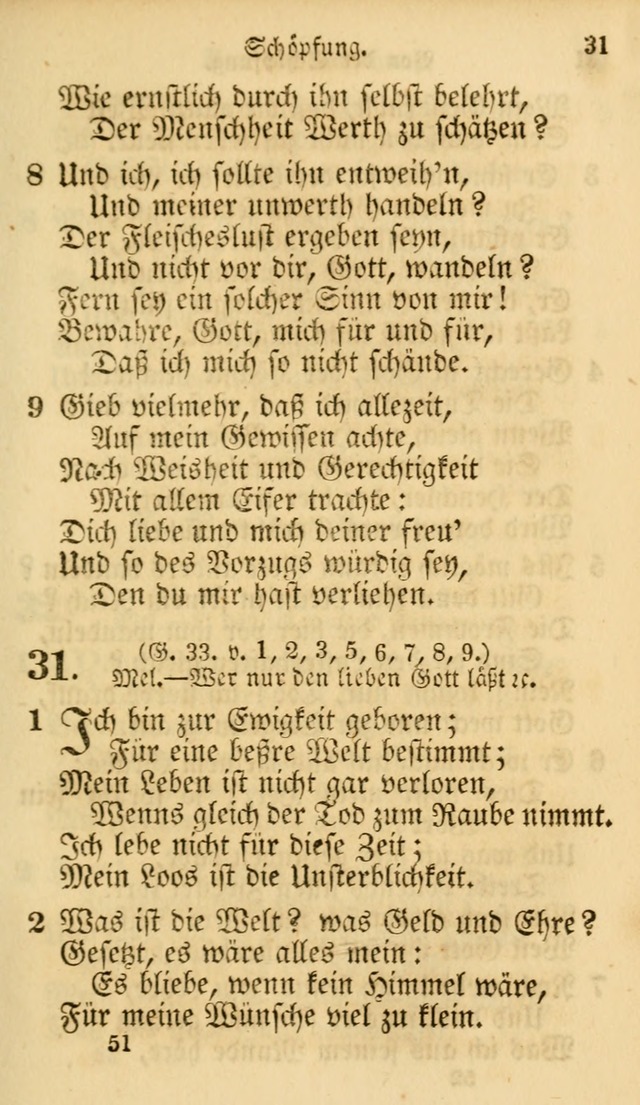 Evangelische Lieder-Sammlung: genommen aus der Liedersammlung und dem Gemeinschaftlichen Gesangbuch in den evanglischen Gemeinen page 51