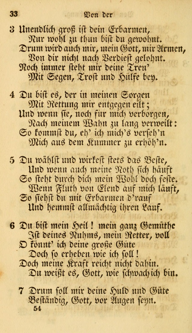 Evangelische Lieder-Sammlung: genommen aus der Liedersammlung und dem Gemeinschaftlichen Gesangbuch in den evanglischen Gemeinen page 54