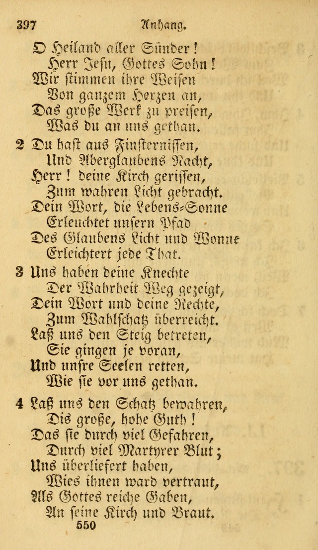 Evangelische Lieder-Sammlung: genommen aus der Liedersammlung und dem Gemeinschaftlichen Gesangbuch in den evanglischen Gemeinen page 550