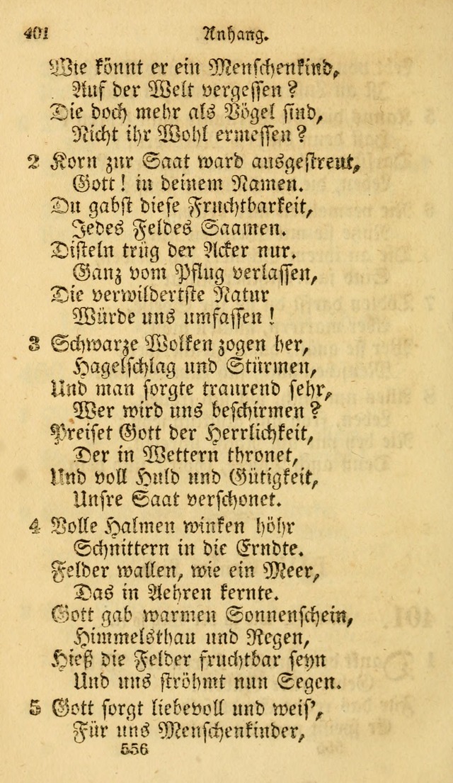 Evangelische Lieder-Sammlung: genommen aus der Liedersammlung und dem Gemeinschaftlichen Gesangbuch in den evanglischen Gemeinen page 556