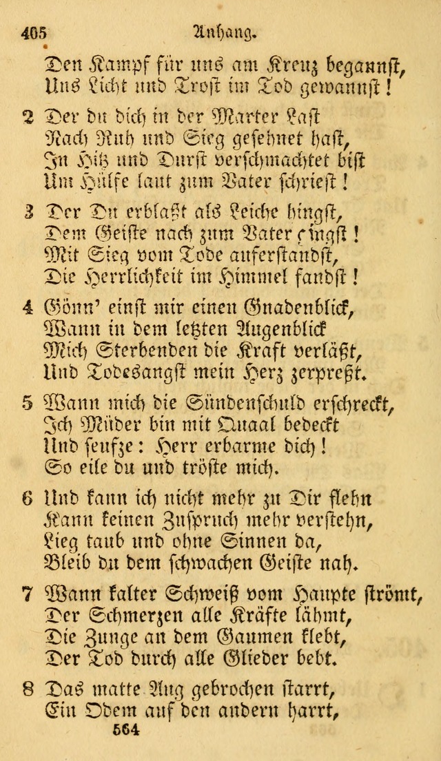 Evangelische Lieder-Sammlung: genommen aus der Liedersammlung und dem Gemeinschaftlichen Gesangbuch in den evanglischen Gemeinen page 564