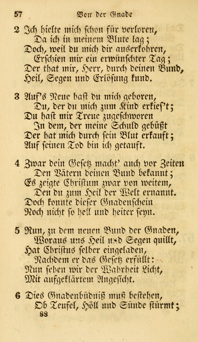 Evangelische Lieder-Sammlung: genommen aus der Liedersammlung und dem Gemeinschaftlichen Gesangbuch in den evanglischen Gemeinen page 88