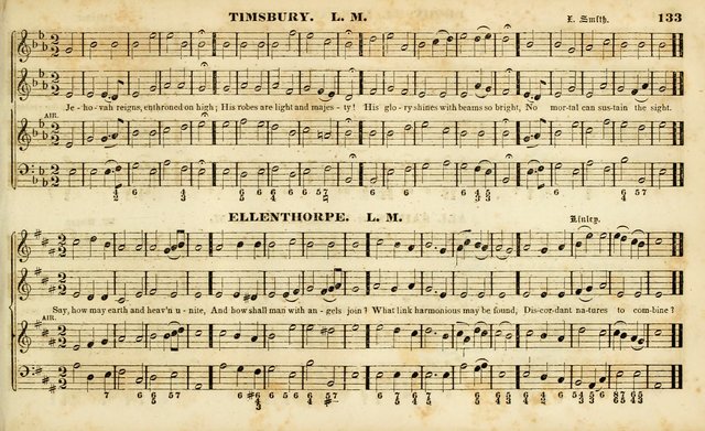 Evangelical Musick: or, The Sacred Minstrel and Sacred Harp United: consisting of a great variety of psalm and hymn tunes, set pieces, anthems, etc. (10th ed) page 133