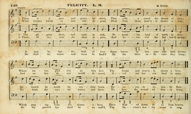 Evangelical Musick: or, The Sacred Minstrel and Sacred Harp United: consisting of a great variety of psalm and hymn tunes, set pieces, anthems, etc. (10th ed) page 140