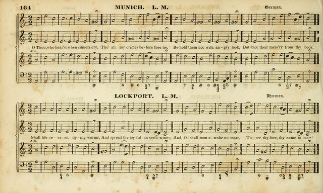 Evangelical Musick: or, The Sacred Minstrel and Sacred Harp United: consisting of a great variety of psalm and hymn tunes, set pieces, anthems, etc. (10th ed) page 164