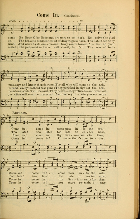 Echoes of Paradise: a choice collection of Christian hymns suitable for Sabbath schools and all other departments of religious work page 123