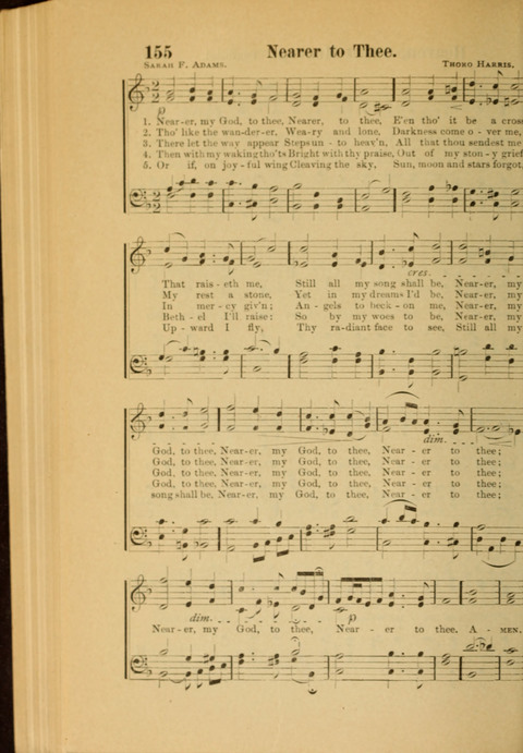 Echoes of Paradise: a choice collection of Christian hymns suitable for Sabbath schools and all other departments of religious work page 154