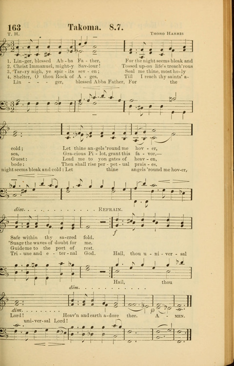 Echoes of Paradise: a choice collection of Christian hymns suitable for Sabbath schools and all other departments of religious work page 161