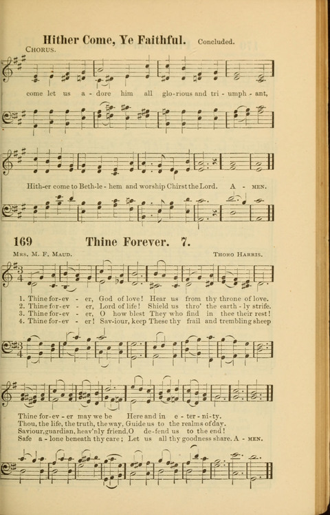 Echoes of Paradise: a choice collection of Christian hymns suitable for Sabbath schools and all other departments of religious work page 167