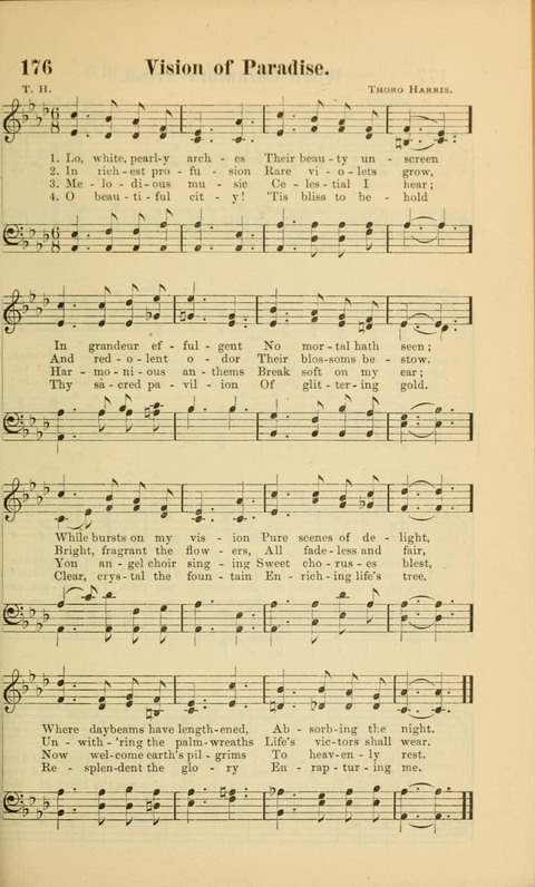 Echoes of Paradise: a choice collection of Christian hymns suitable for Sabbath schools and all other departments of religious work page 175