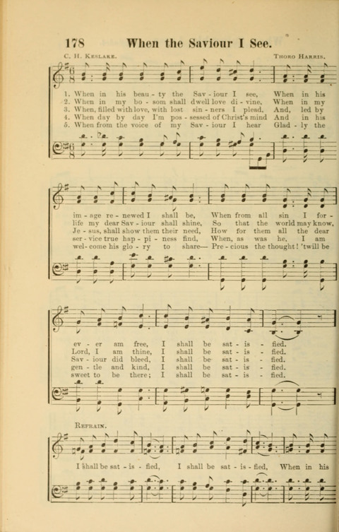 Echoes of Paradise: a choice collection of Christian hymns suitable for Sabbath schools and all other departments of religious work page 178