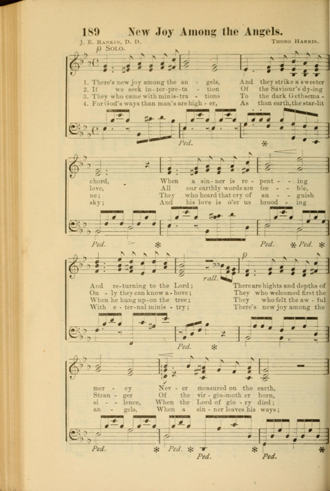 Echoes of Paradise: a choice collection of Christian hymns suitable for Sabbath schools and all other departments of religious work page 190