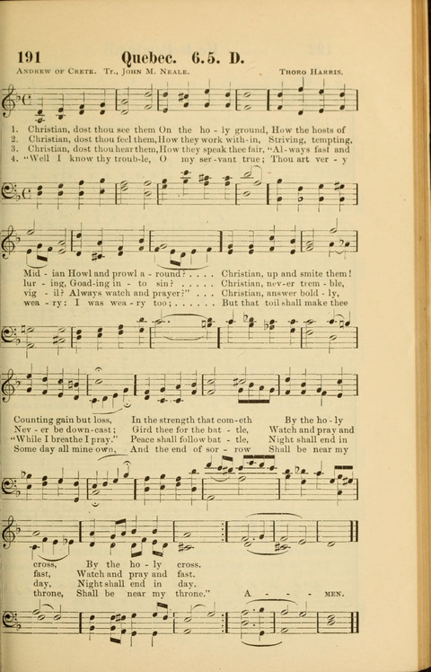 Echoes of Paradise: a choice collection of Christian hymns suitable for Sabbath schools and all other departments of religious work page 193