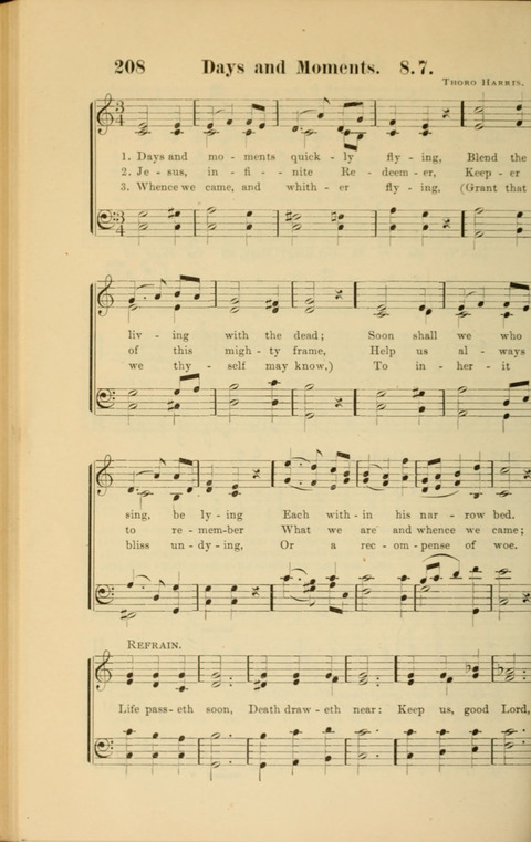 Echoes of Paradise: a choice collection of Christian hymns suitable for Sabbath schools and all other departments of religious work page 210