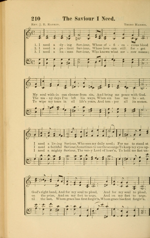 Echoes of Paradise: a choice collection of Christian hymns suitable for Sabbath schools and all other departments of religious work page 212