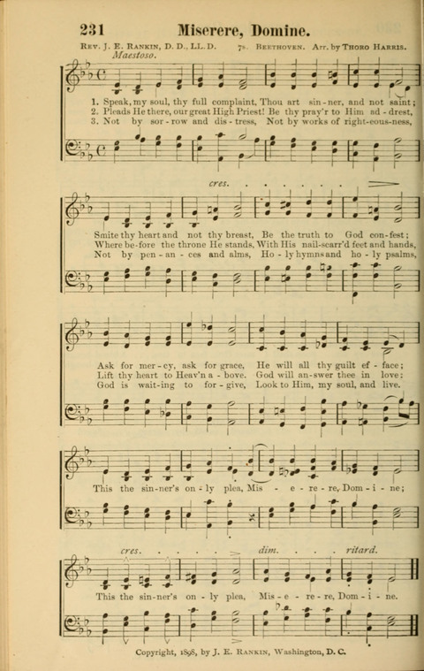 Echoes of Paradise: a choice collection of Christian hymns suitable for Sabbath schools and all other departments of religious work page 230