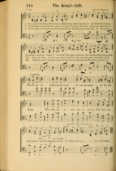 Echoes of Paradise: a choice collection of Christian hymns suitable for Sabbath schools and all other departments of religious work page 244