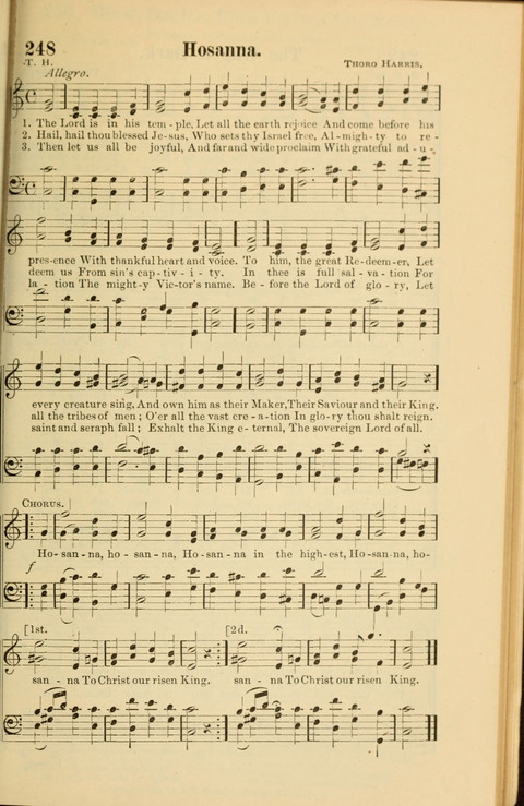 Echoes of Paradise: a choice collection of Christian hymns suitable for Sabbath schools and all other departments of religious work page 247